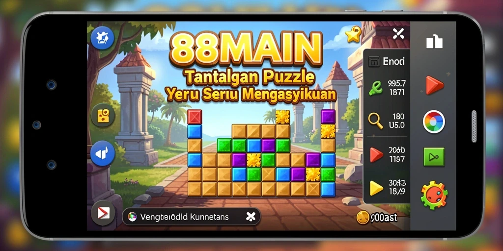 Tampilan gameplay menantang dan menarik di 88MAIN.