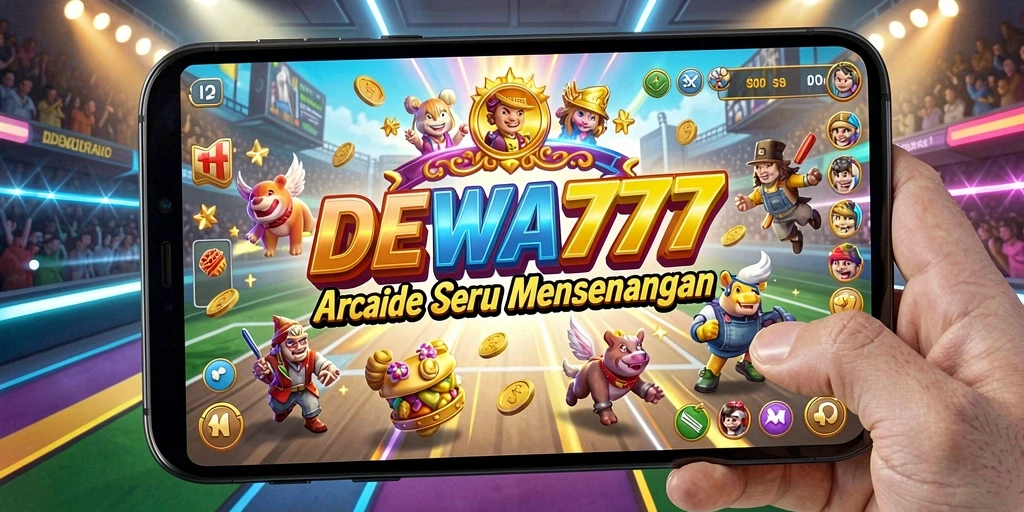 Tampilan gameplay seru dan menantang dari DEWA777.