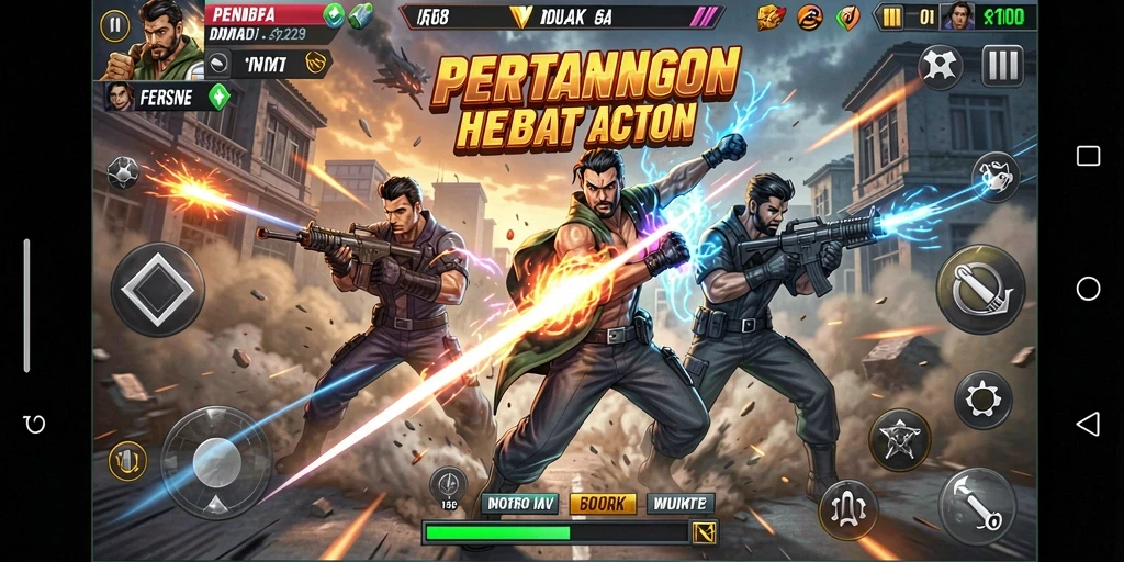 Screenshot F08 menampilkan aksi seru dan grafis menawan dalam gameplay.