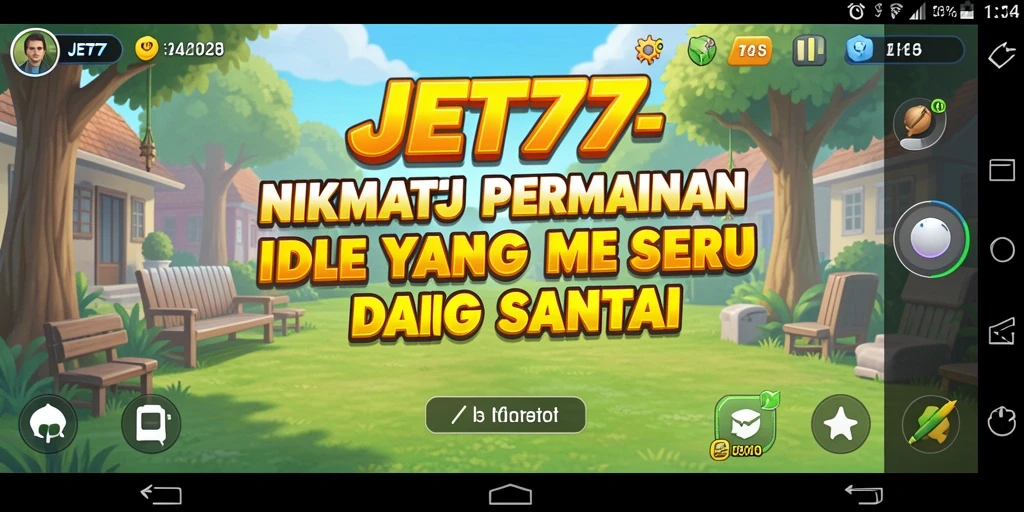 Visual gameplay JET77 yang menawan dalam suasana santai dan menyenangkan.