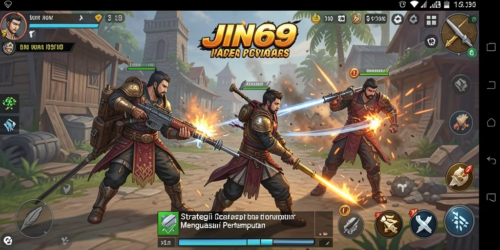Screenshot JIN69 menampilkan momen aksi mendebarkan dalam pertempuran strategi.