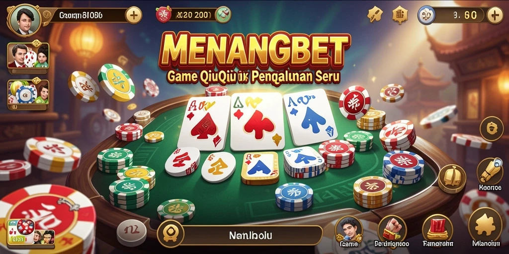 Screenshot dari gameplay seru QiuQiu di MENANGBET.