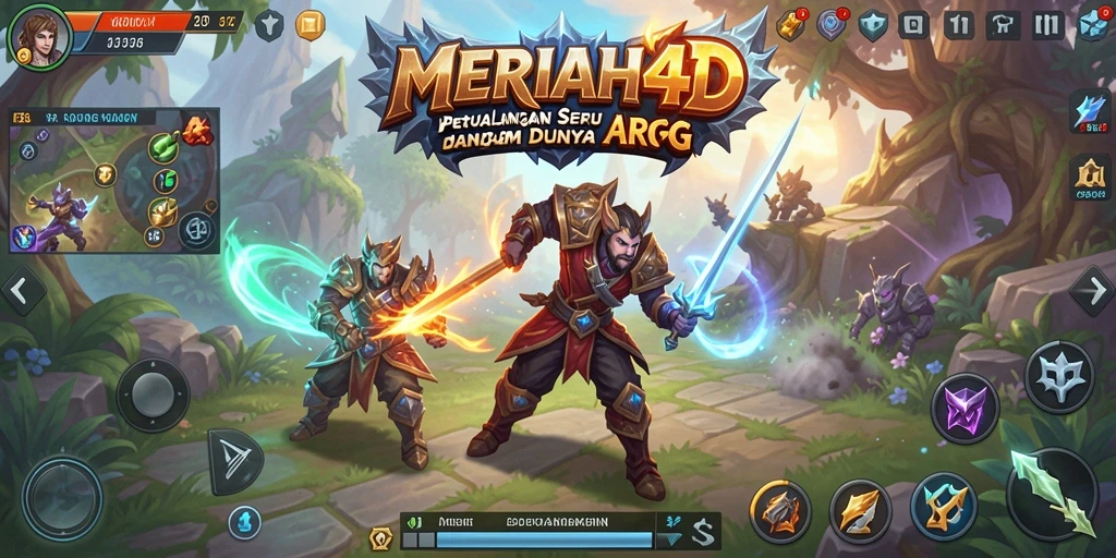 Gameplay seru MERIAH4D dalam dunia ARPG yang luas.