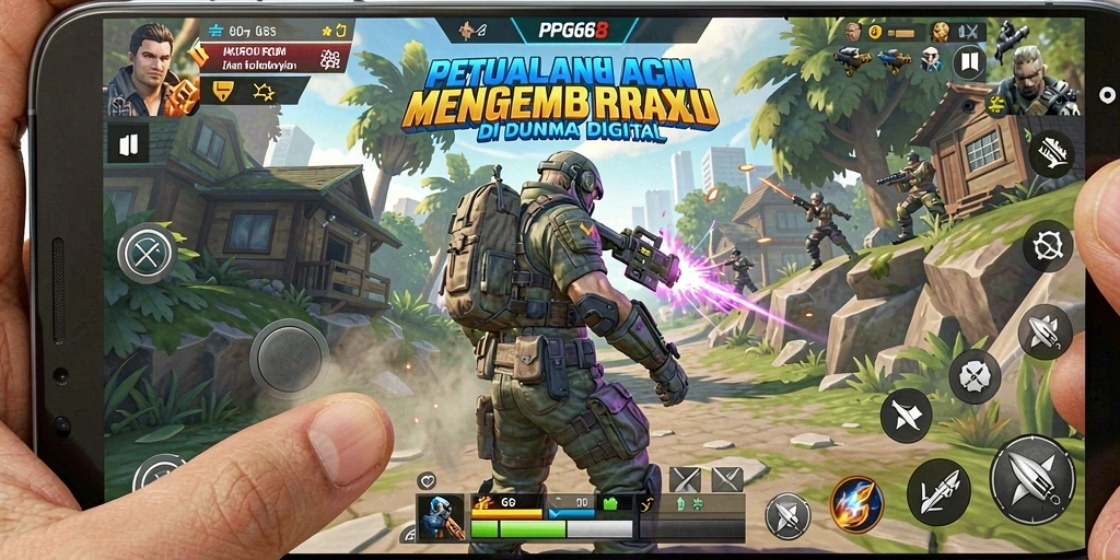 Tampilan gameplay PGG68 yang seru dan mendebarkan.
