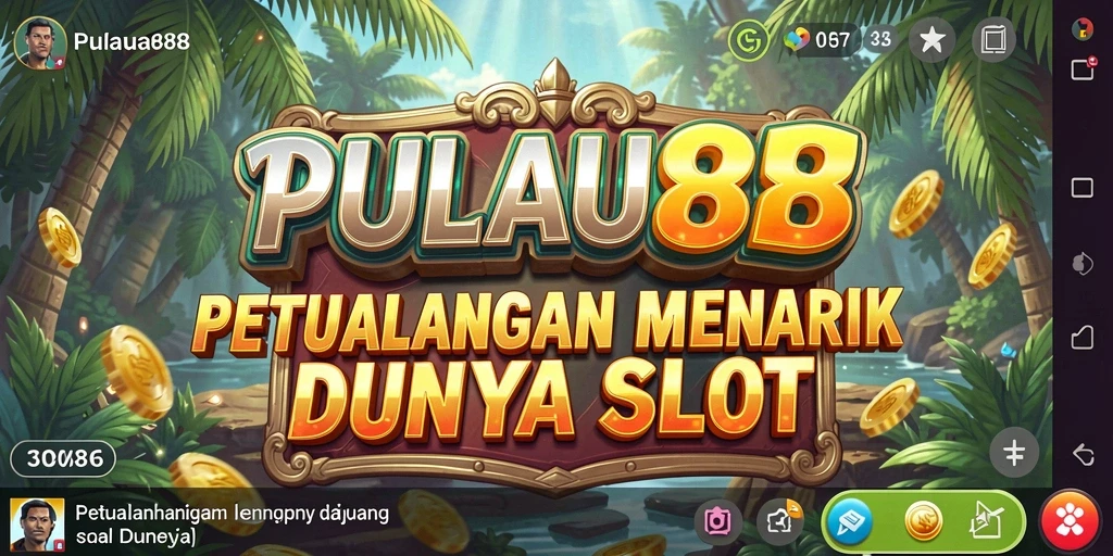 Tampilan gameplay PULAU88 yang menarik dan penuh warna.