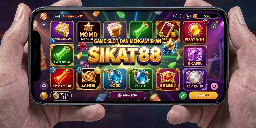 Tampilan gameplay Slot yang menarik dan menghibur di SIKAT88.